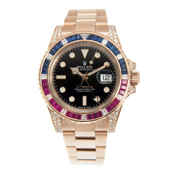 Black dial watch-gold-40MM
