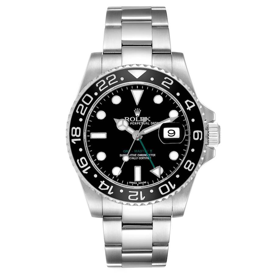 Black Dial Watch-Silver-40MM