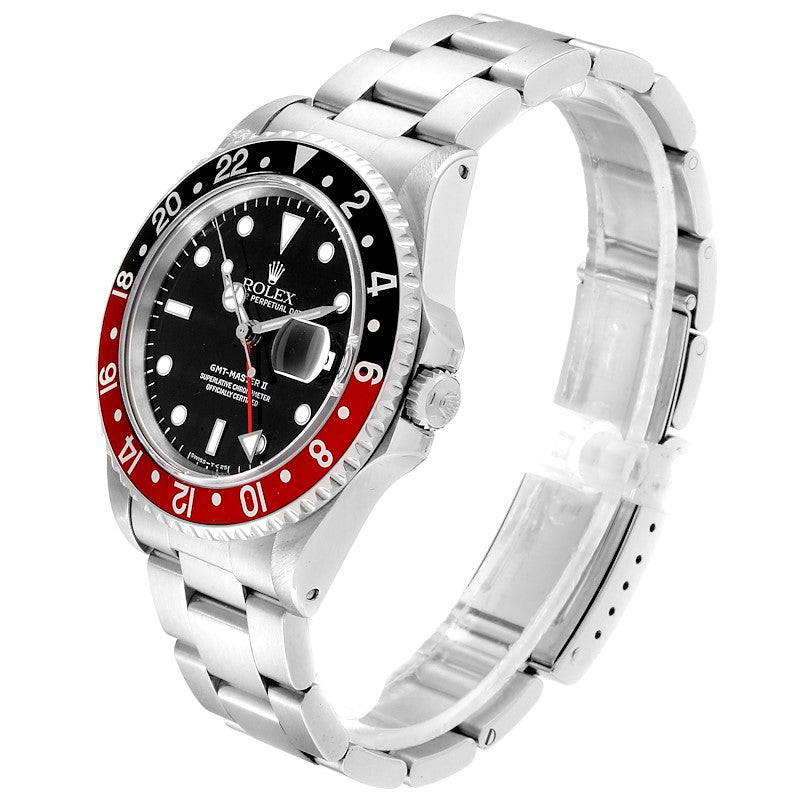 Black Dial Watch-Silver-Coke Bezel-40MM