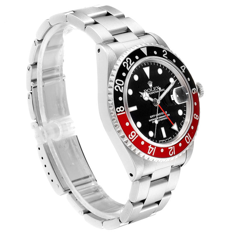 Black Dial Watch-Silver-Coke Bezel-40MM