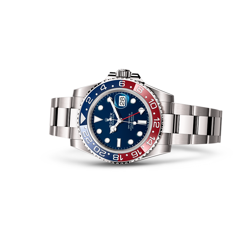 Blue dial watch-Silver-40MM