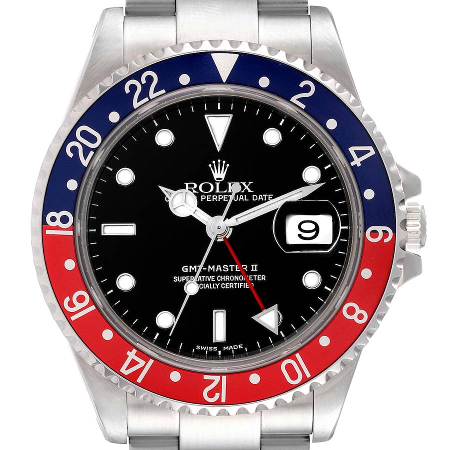 Black Dial Watch-Silver-Coke Bezel-40MM
