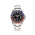 Black dial watch-silver-Coke bezel-40MM
