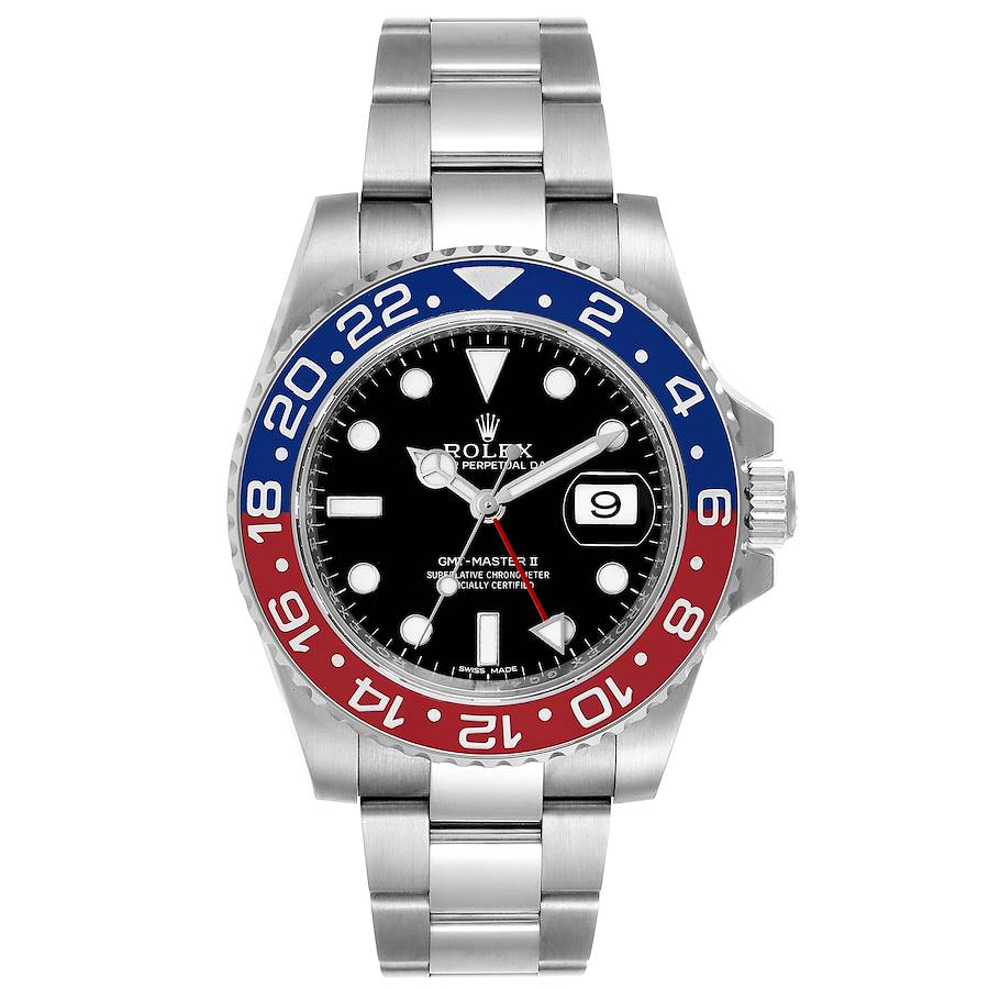 Black dial watch-silver-Coke bezel-40MM