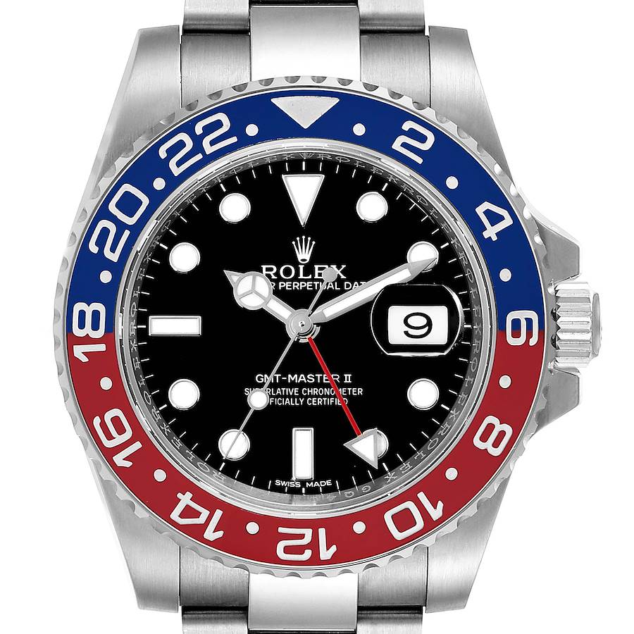 Black dial watch-silver-Coke bezel-40MM