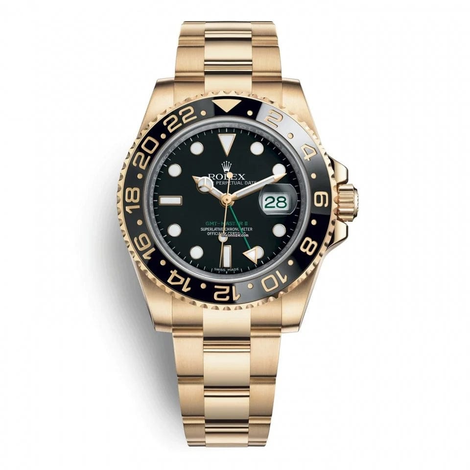 Black Dial Watch-Gold-40MM