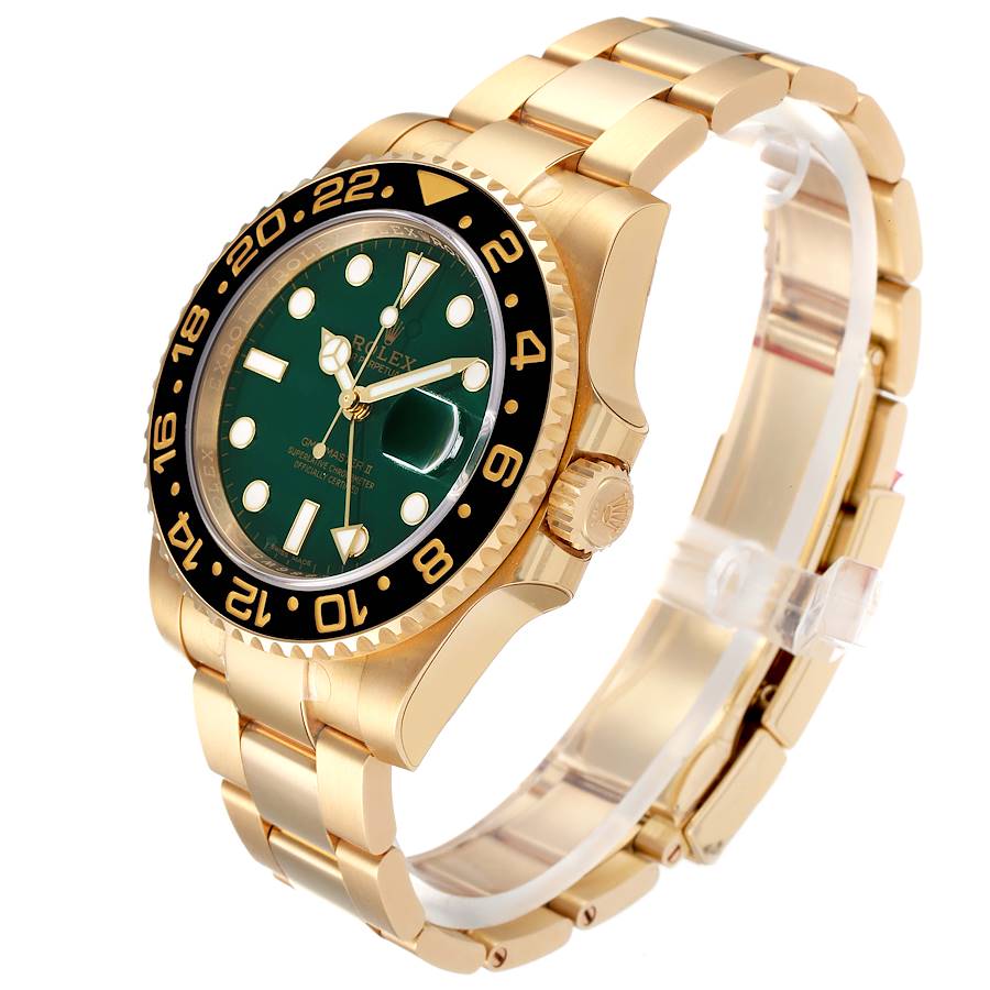 GMT-Master II Gold Green 40mm