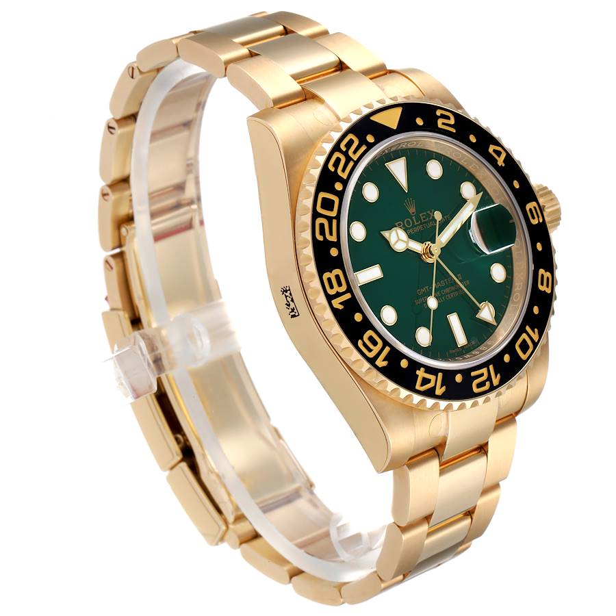 GMT-Master II Gold Green 40mm