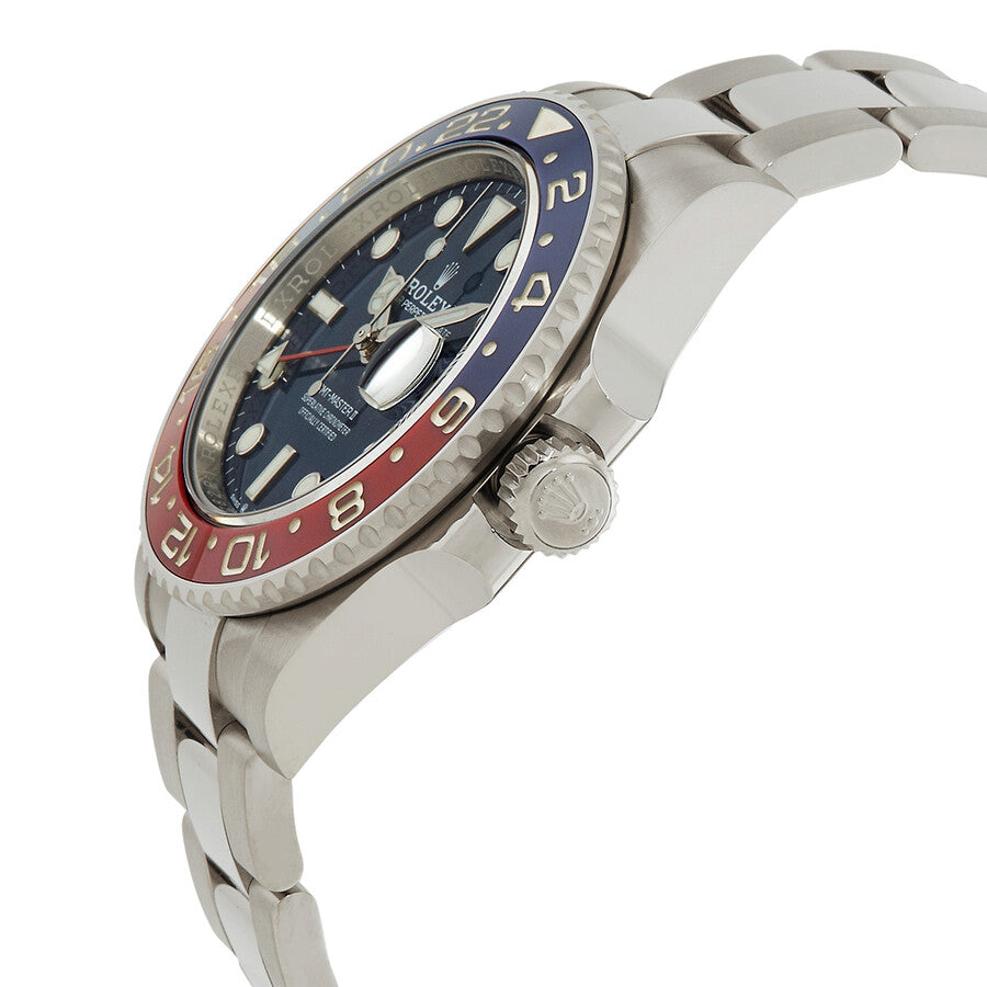 Blue dial watch-Silver-40MM