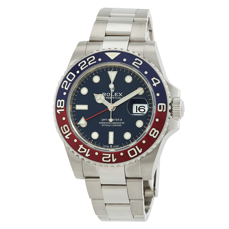 Blue dial watch-Silver-40MM