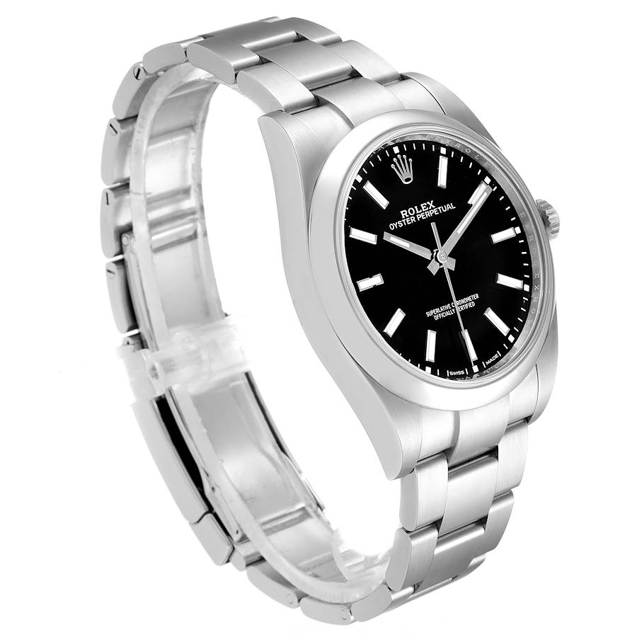 Black Dial Watch-Silver-28MM