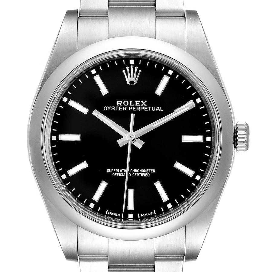 Black Dial Watch-Silver-28MM