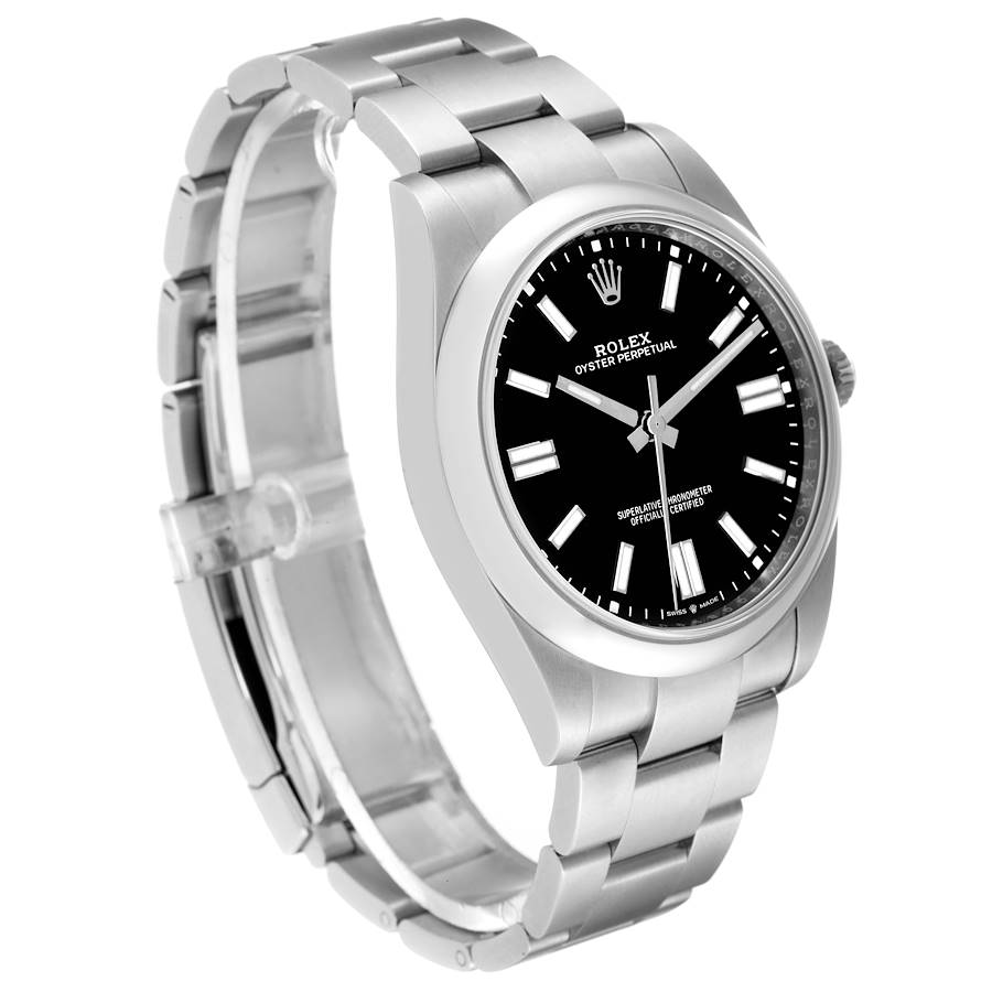 Black dial watch-Silver-31MM