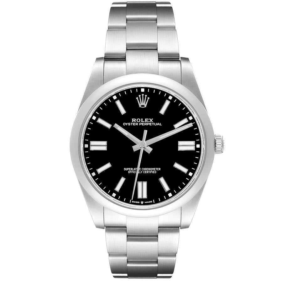 Black dial watch-Silver-31MM