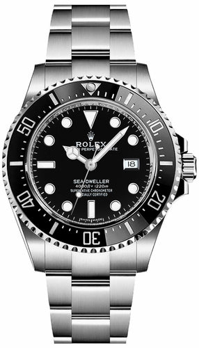 Black dial watch-Silver-40MM