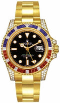 Black dial watch-gold-40MM