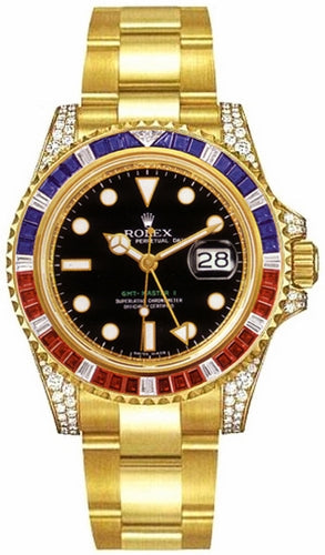 Black dial watch-gold-40MM