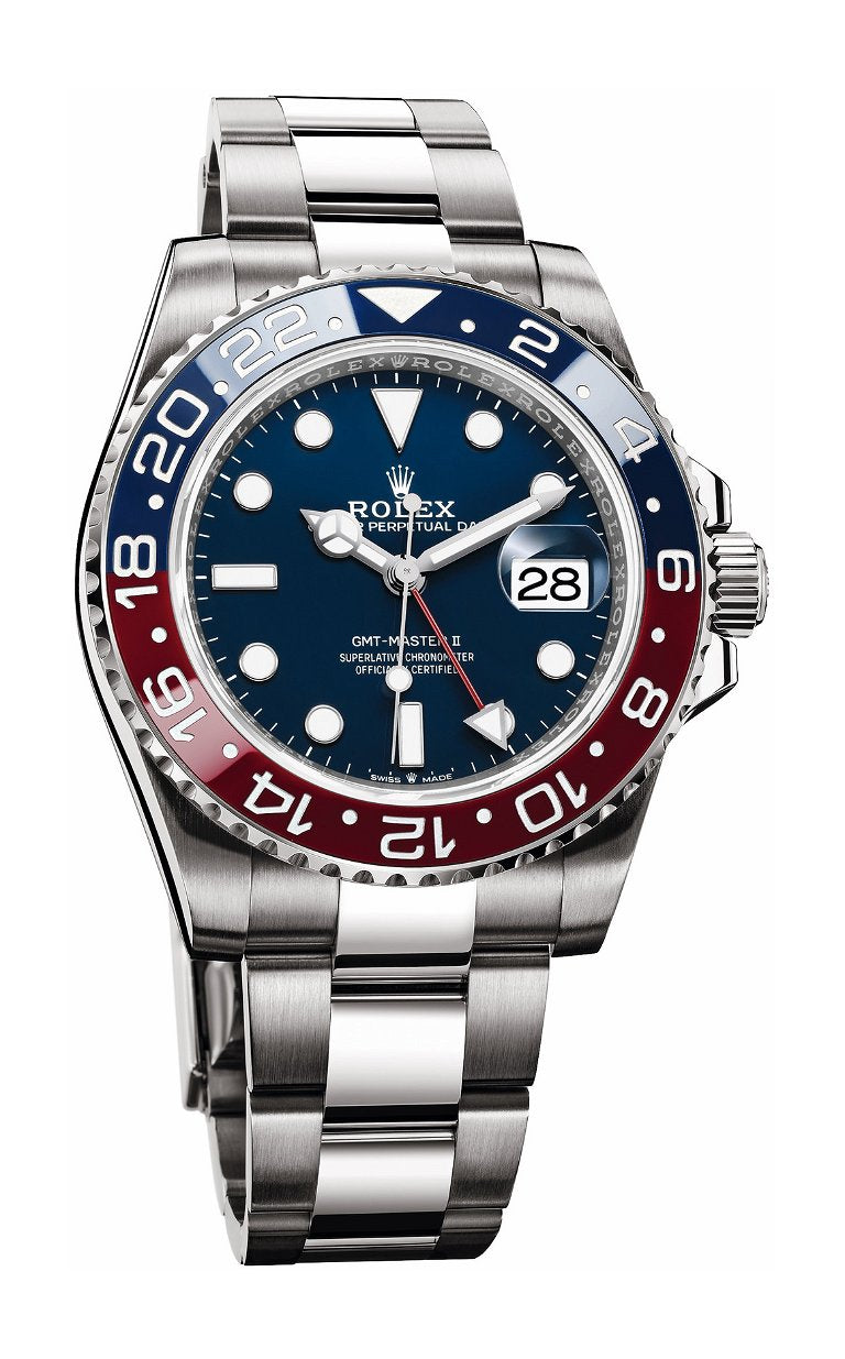 Blue dial watch-Silver-40MM