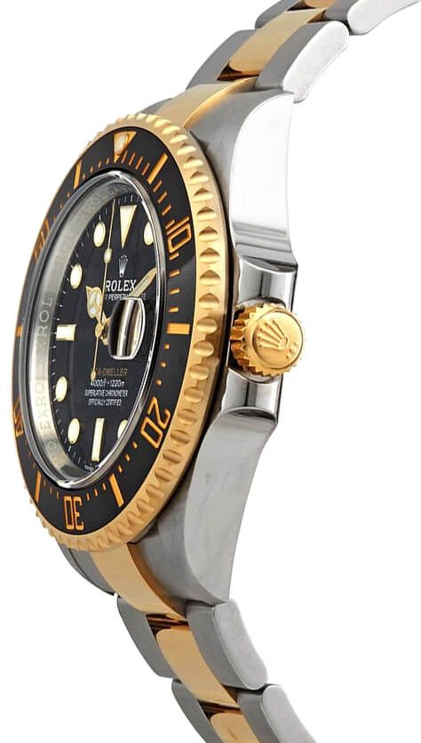 Black dial watch-gold-43MM