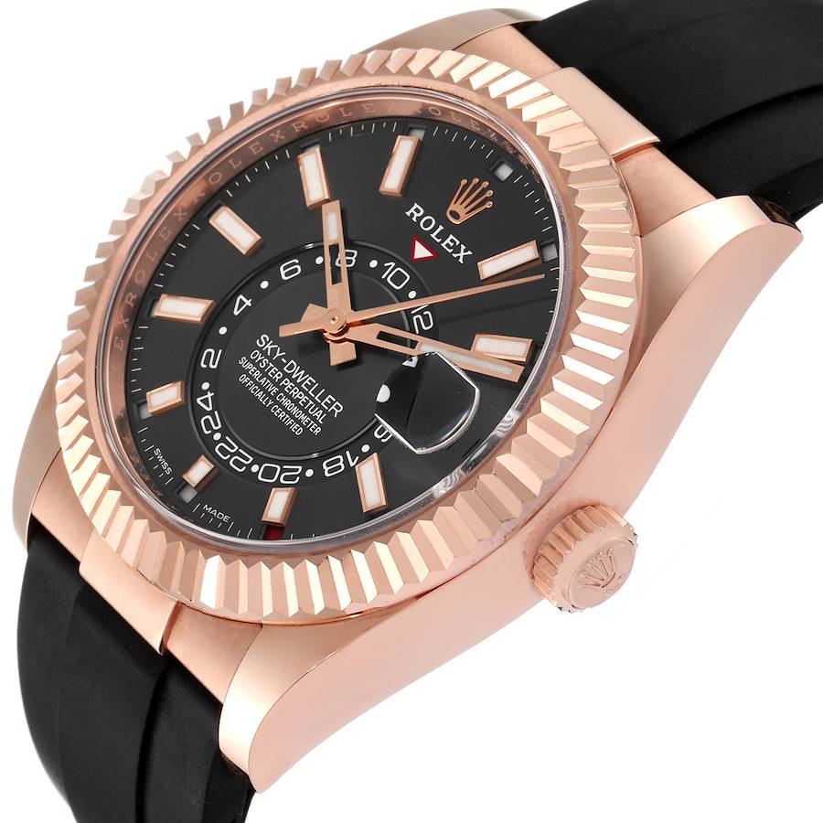 Dark Gray Dial Watch - Black-42MM
