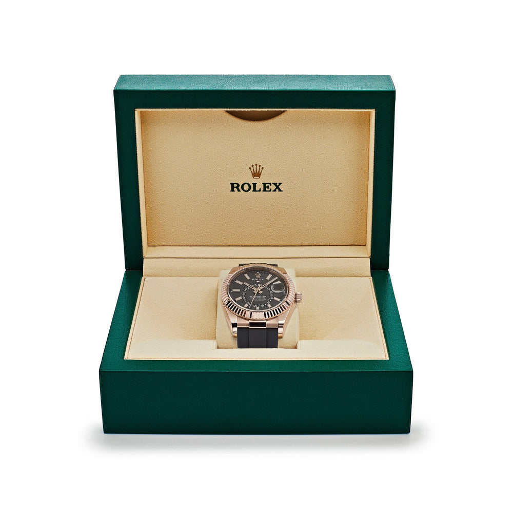 Dark Gray Dial Watch - Black-42MM