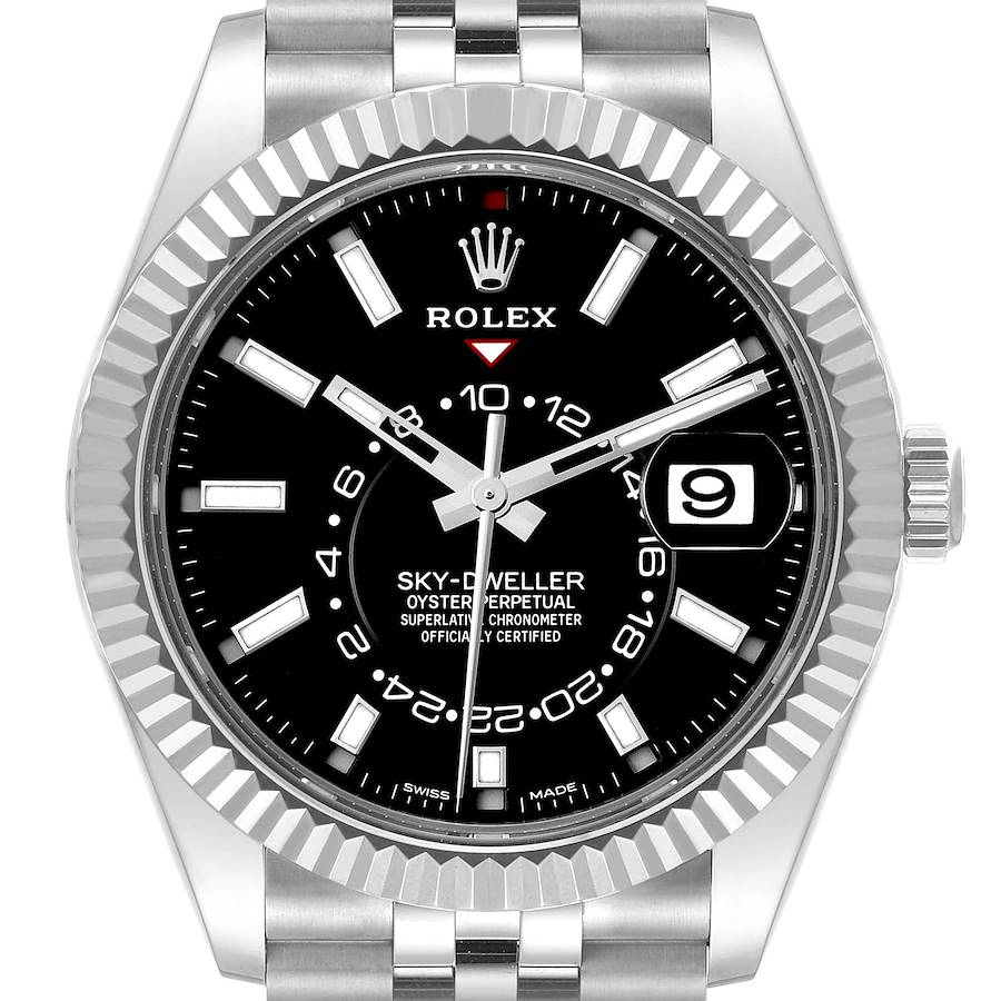 Black Dial Watch - Silver-42MM
