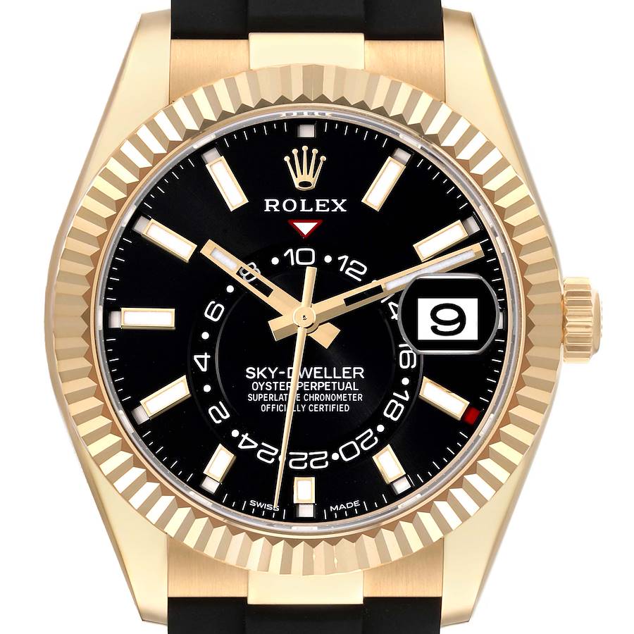 Black Dial Watch - Black-42MM