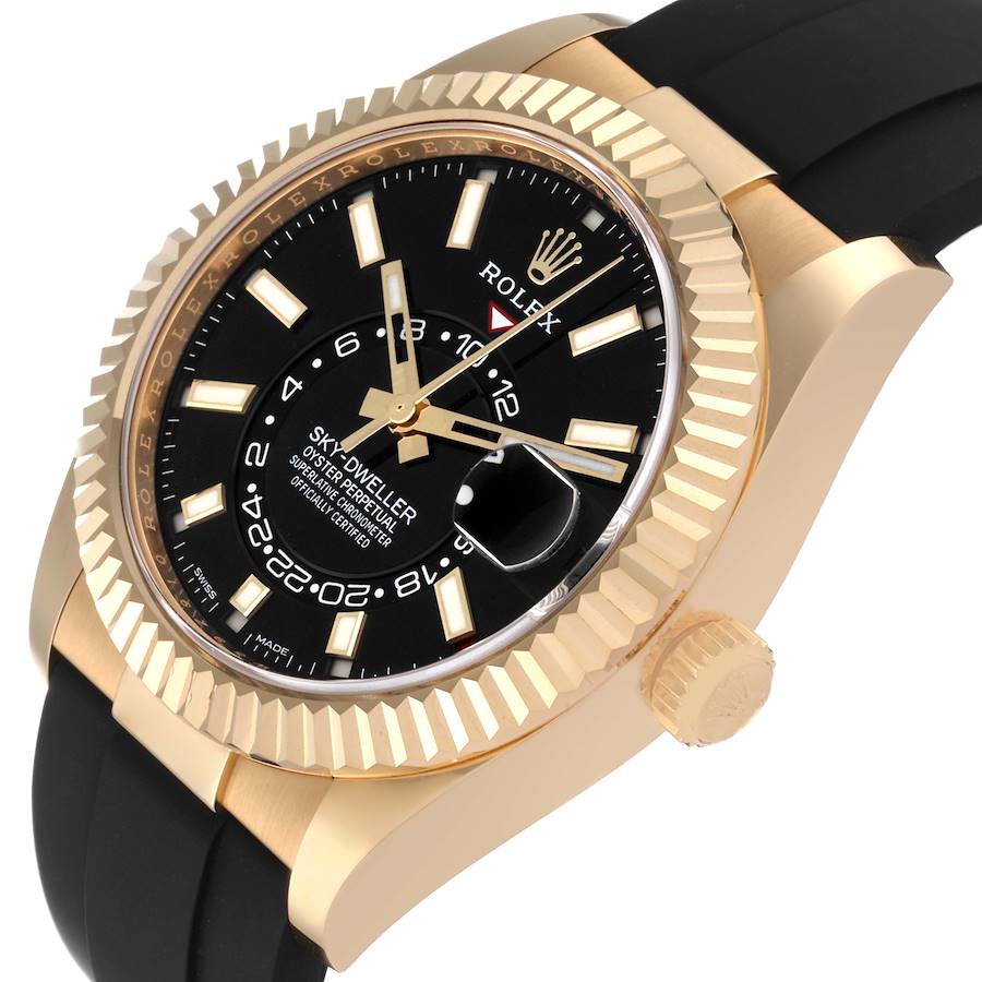 Black Dial Watch - Black-42MM