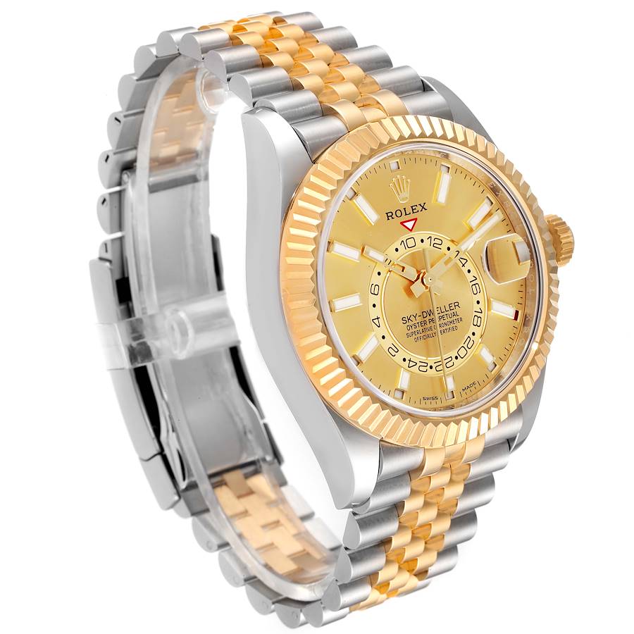 Champagne Dial Watch - Gold-42MM