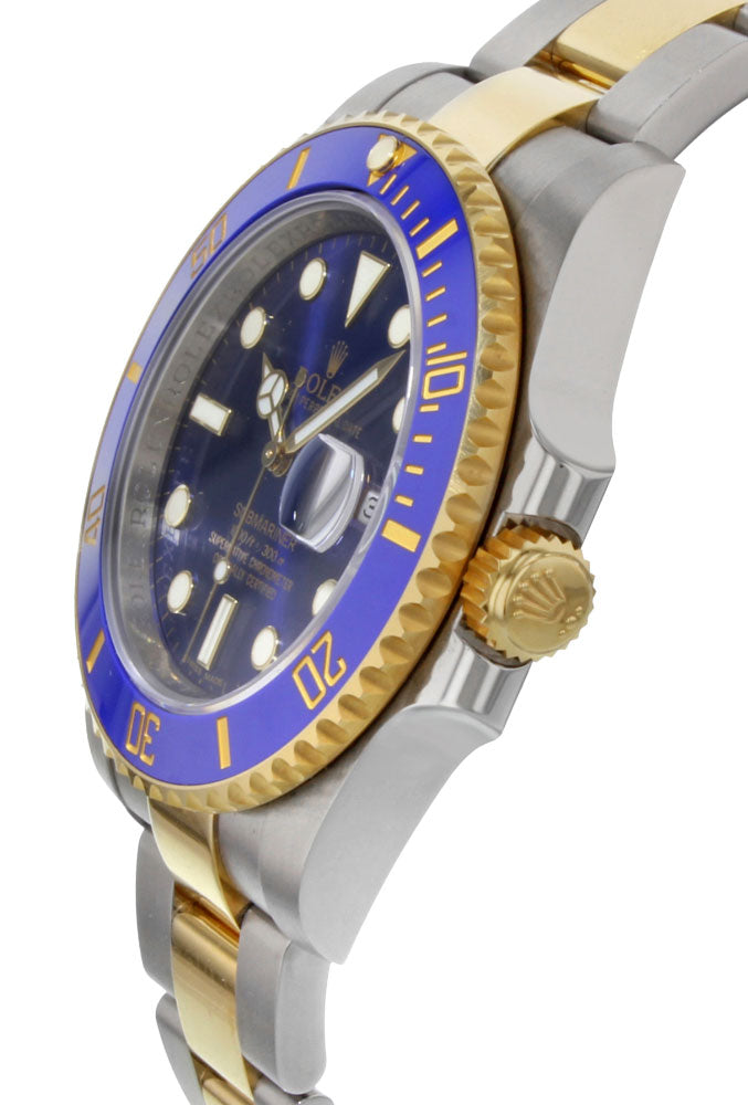 Dark blue dial watch - gold-40MM