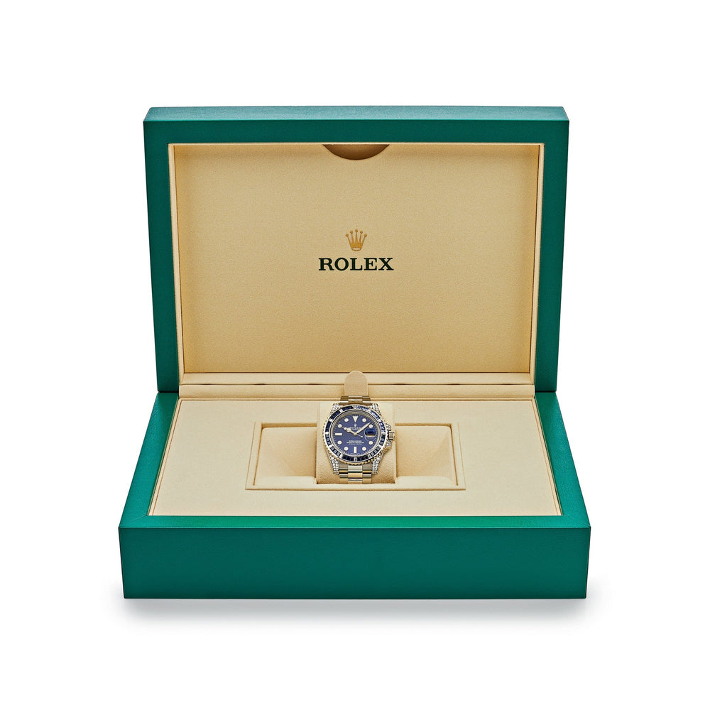 Dark Blue Dial Watch - Silver-40MM