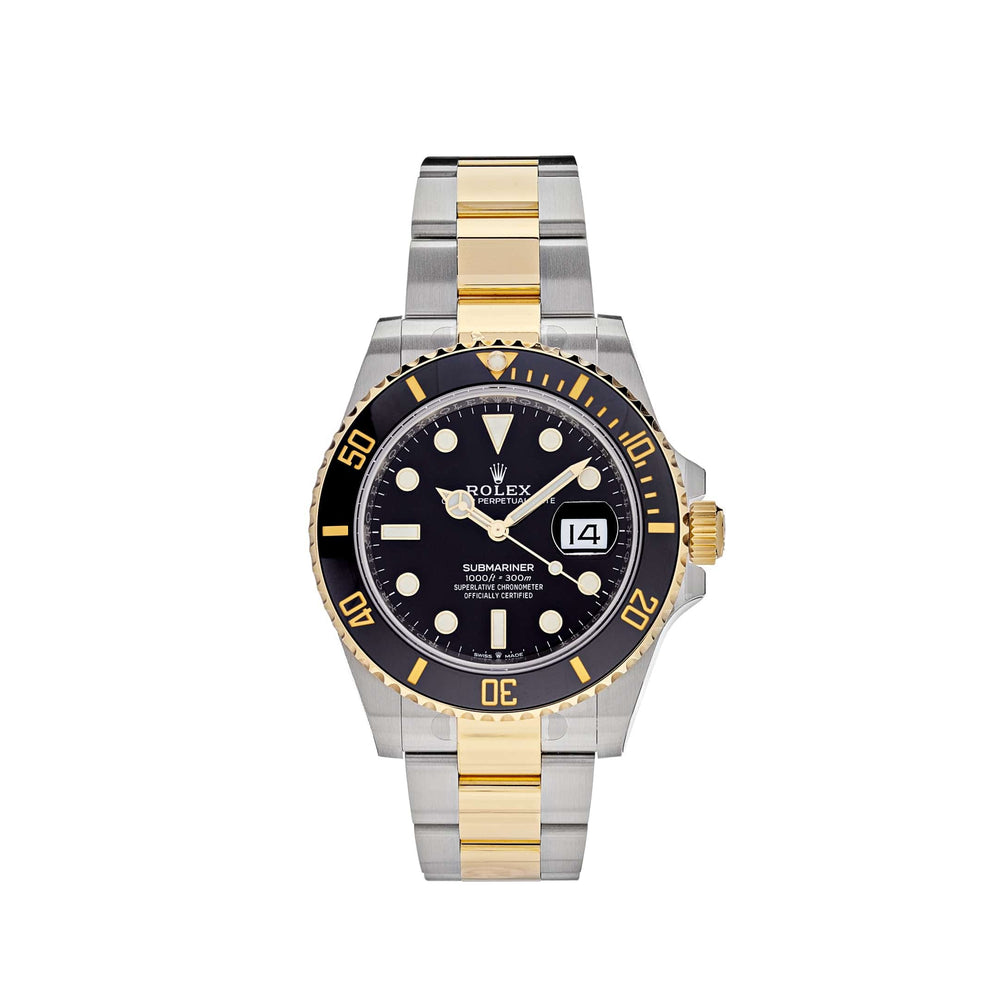 Black Dial Watch - Gold-40MM