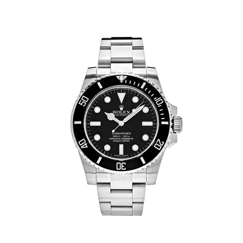 Black Dial Watch - Silver-40MM