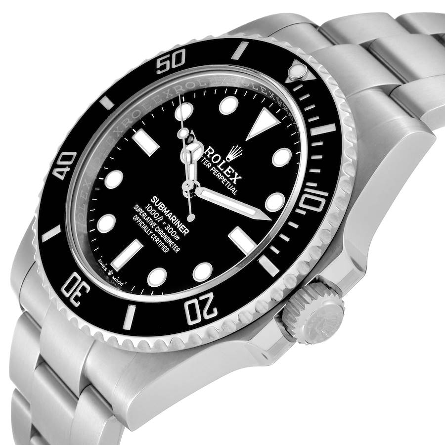 Black Dial Watch - Silver-41MM