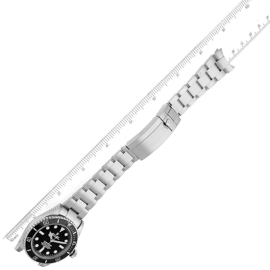 Black Dial Watch - Silver-41MM