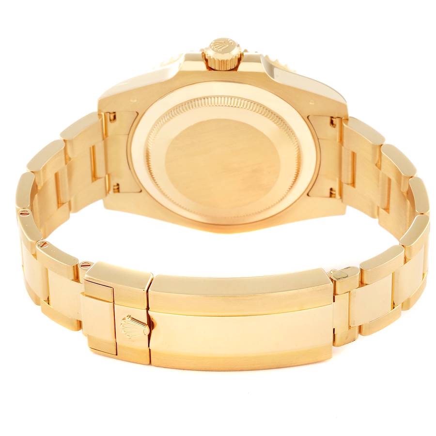 Blue Dial Watch - Gold-40MM