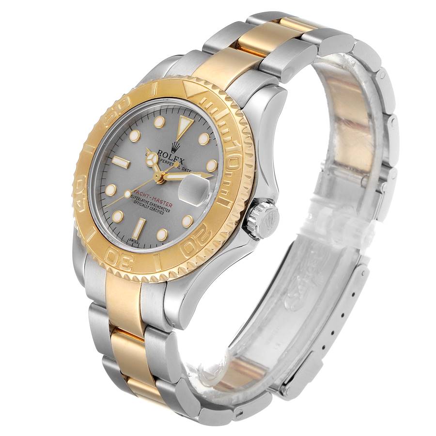 Silver Grey Dial Watch - Gold-40MM