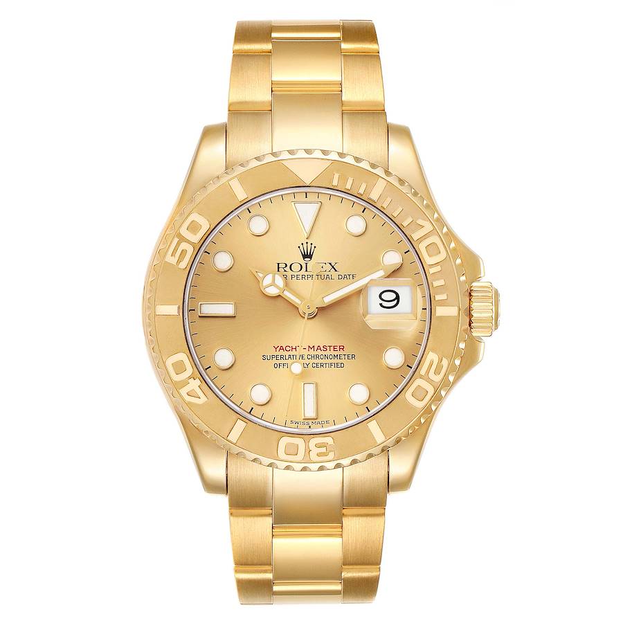 Champagne Dial Watch - Gold-35MM