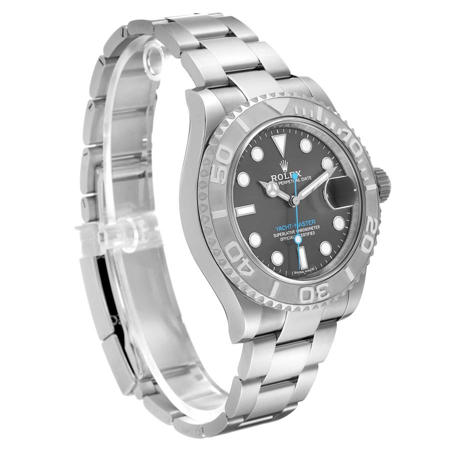 Rhodium White Dial Watch - Silver - 40MM