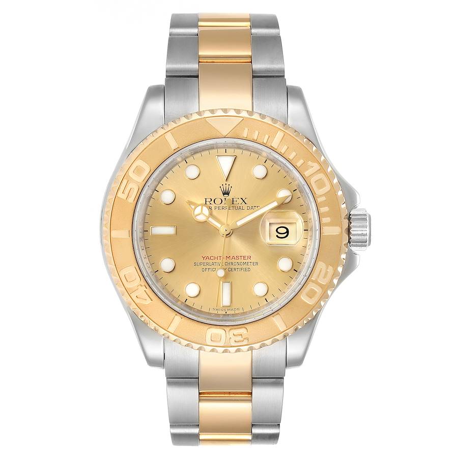 Champagne Dial Watch - Gold-35MM