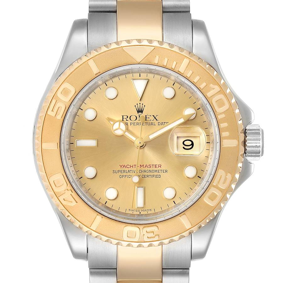 Champagne Dial Watch - Gold-35MM