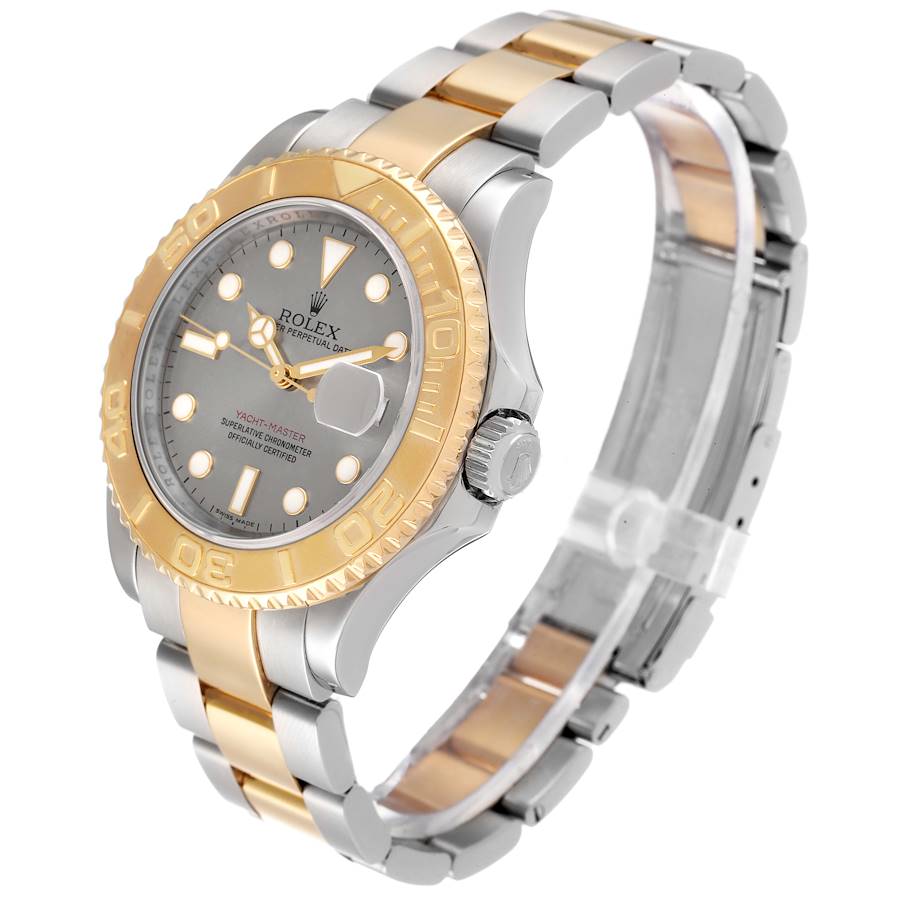 Silver Grey Dial Watch - Gold-29MM