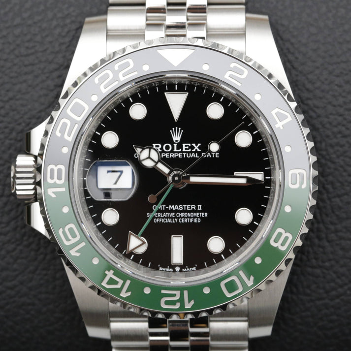 Black dial watch-Silver-40MM