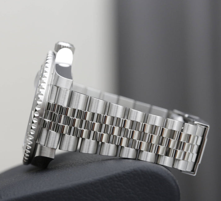 Black dial watch-Silver-40MM