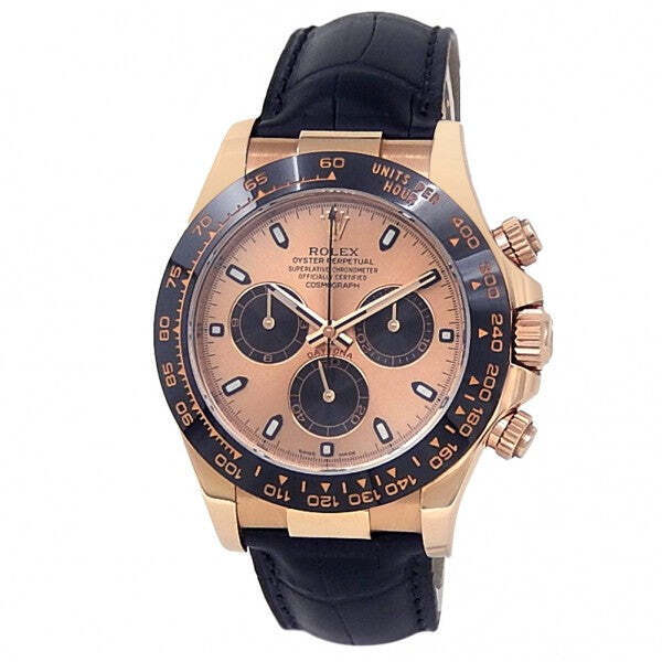 Pink dial - black strap -40MM