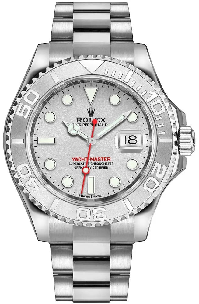 Silver Dial Watch - Silver-40MM