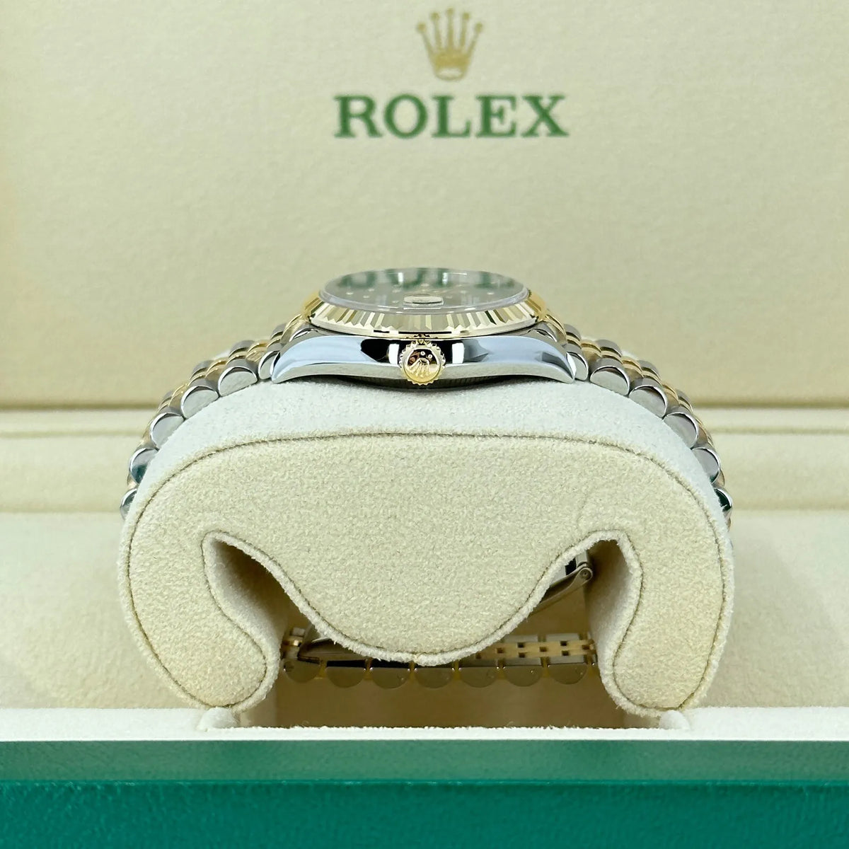Olive Green Dial Watch - Gold - 31MM