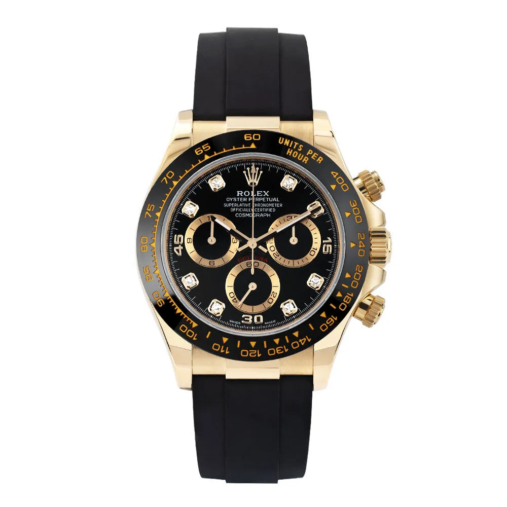 Black dial - Black strap - 40MM