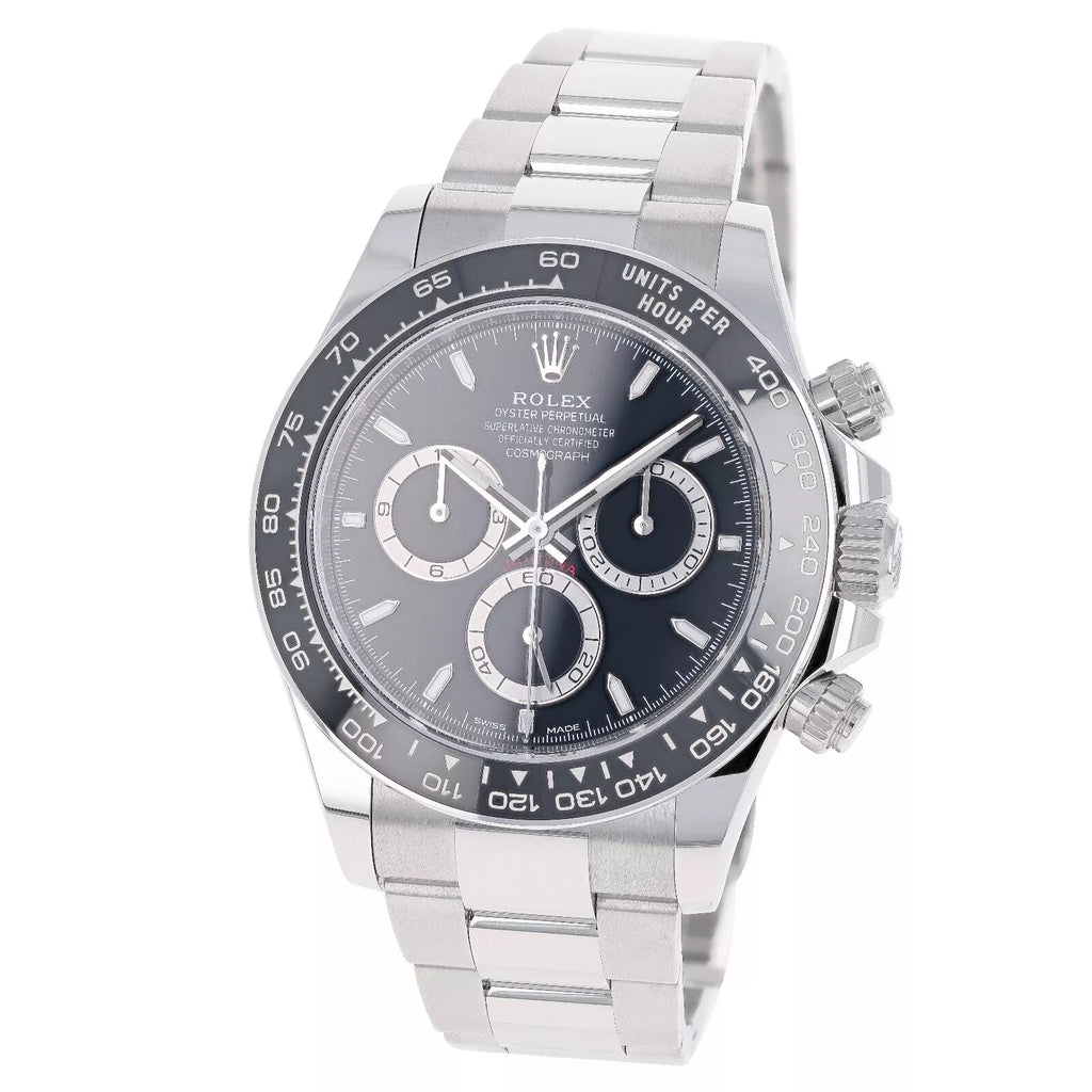 Black dial - Silver strap - 40MM