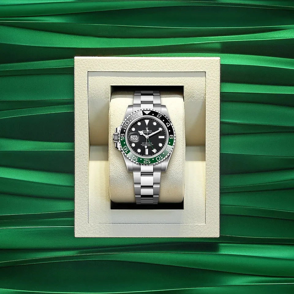 Black dial watch-Silver-40MM